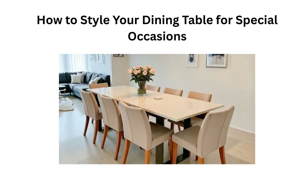 How to Style Your {Dining Table} for Special Occasions